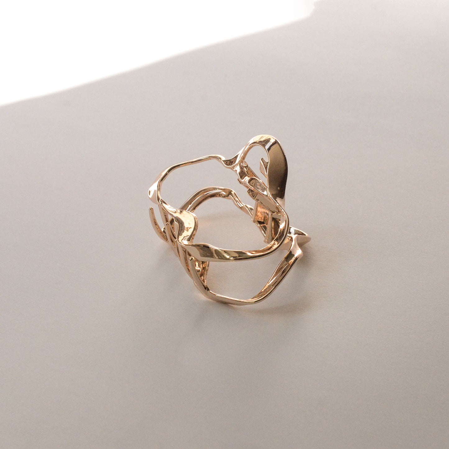 Wave Hair Claw Clip | Gold