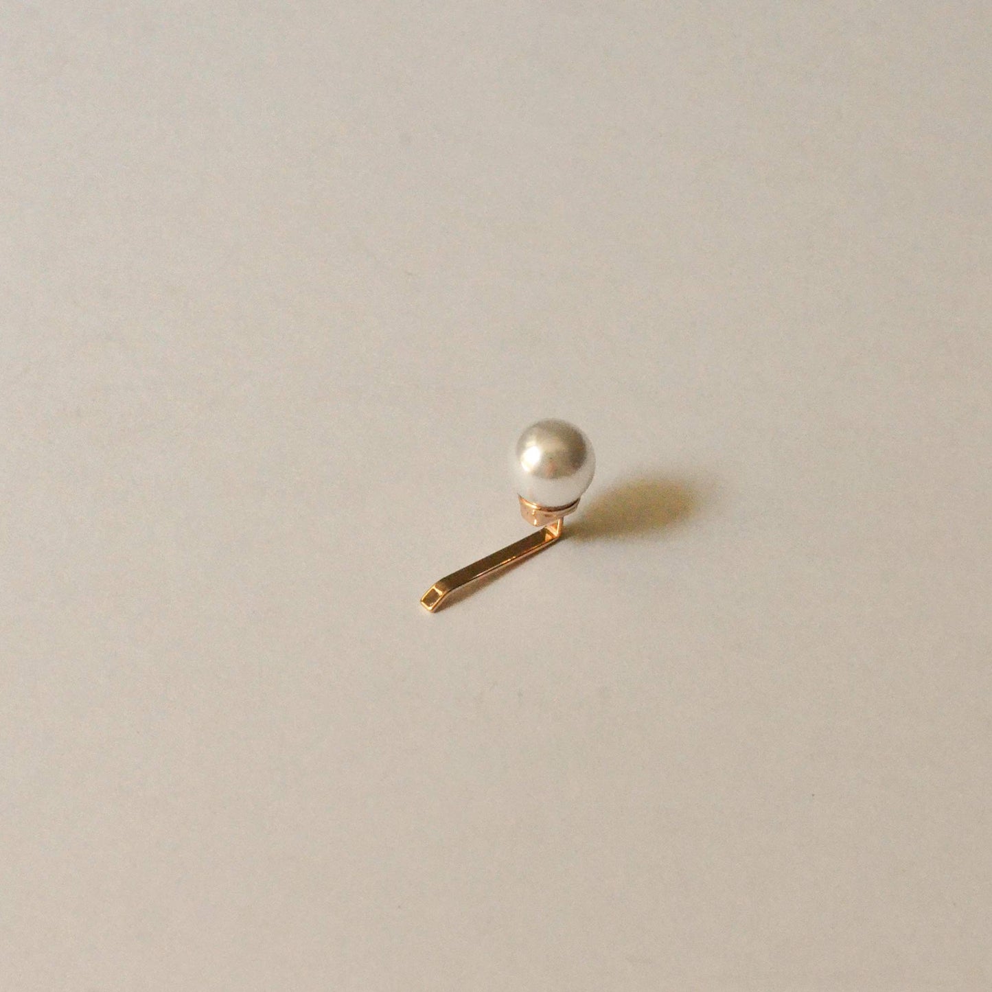 Mini Heart & Pearl Hair Stick Set | Gold
