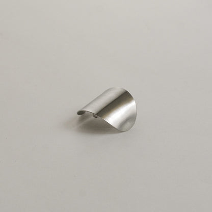 Metal Oval Hair Ponytail Cuff Stick | Silver