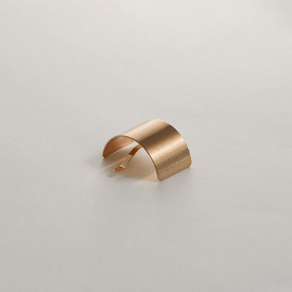 Metal Rectangular Hair Ponytail Cuff Stick | Gold