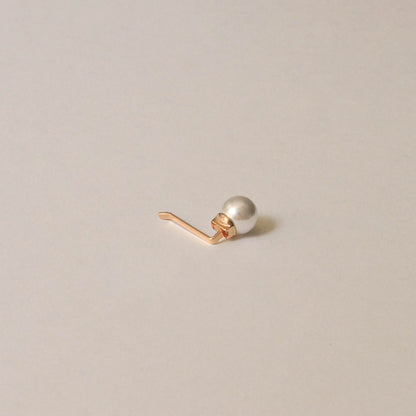 Mini Heart & Pearl Hair Stick Set | Gold