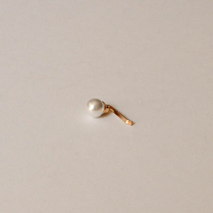 Mini Heart & Pearl Hair Stick Set | Gold